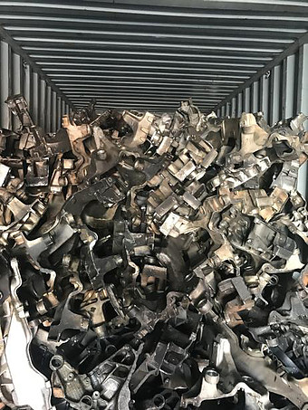 Scrap iron ready for heavy metal recycling Perth 